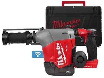 Milwaukee M18 FUEL™ FHAFOH16-0X ONE-KEY™ Accu boorhamer SDS-Plus 2,3J met geïntegreerde stofafzuiging 18V Basic Body in HD-Box - 4933493532 - thumbnail