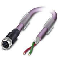 Phoenix Contact 1507308 Sensor/actuator dataconnector, geassembleerd M12 Aantal polen (sensoren): 2 Bus, recht 5.00 m 1 stuk(s) - thumbnail