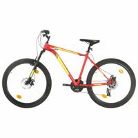 VidaXL Mountainbike 21 versnellingen 27,5 inch wielen 42 cm frame rood - thumbnail