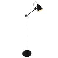 Anne Light & home Vloerlamp dolphin zwart - thumbnail
