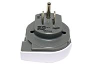 Q2 Power | World to USA | Universal-Reiseadapter mit Erdungsstecker | KID SAFE Stoßschutz | Spannung und Leistung 100V-1500W / 125V-1875W - thumbnail