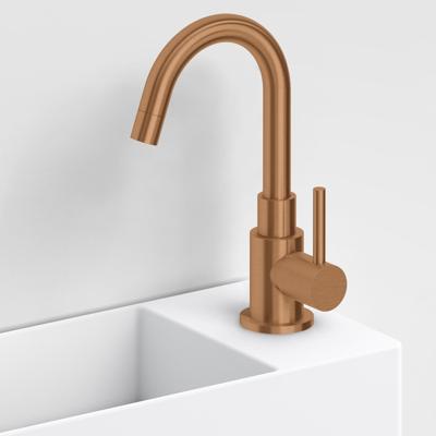 Fonteinkraan Hoog Clou Freddo Geborsteld Brons PVD Fonteinkraan Hoog Clou Freddo Geborsteld Brons PVD