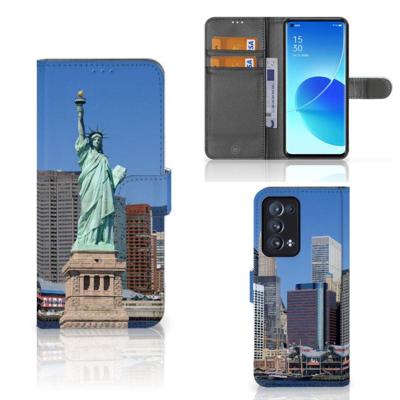 OPPO Reno 6 Pro Plus 5G | Flip Cover | Vrijheidsbeeld OPPO Reno 6 Pro Plus 5G | Flip Cover | Vrijheidsbeeld