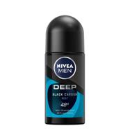 Nivea Men Deep Black Carbon Beat Anti-Transpirant Roller - thumbnail