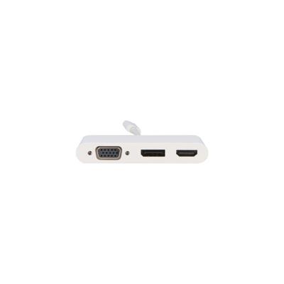 VisionTek 901433 USB-C naar DisplayPort HDMI & VGA Hub M/F/F