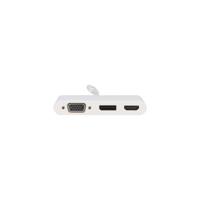 VisionTek 901433 USB-C naar DisplayPort HDMI & VGA Hub M/F/F - thumbnail