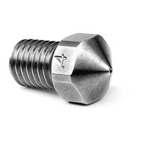 Micro-Swiss MicroSwiss-mondstuk 0,4 mm voor Flashforge Creator Pro2, Creator Max2 Brass Plated Wear Resistant Nozzle 0.4mm M2801-04 - thumbnail