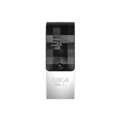 Silicon Power C31 Dual USB Pendrive Mobile 128GB USB-C Black