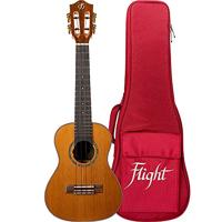 Flight Princess Series Diana Concert elektrisch-akoestische concert ukelele met gigbag - thumbnail