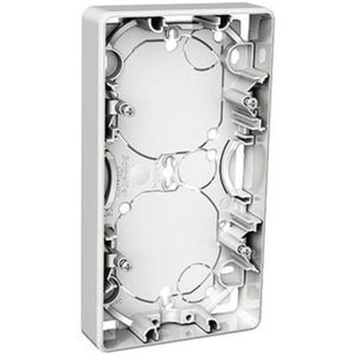 ELSO AP-behuizing WDE002352 2-voudig 21 mm Exxact wit 1 stuk(s)