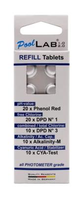 Poollab Pro 2.0 Digitale Watertester - IP68 Waterdichte Startset voor Zwembad, Vijver & Spa