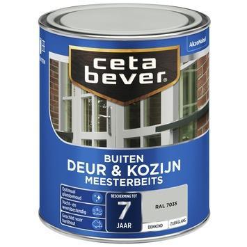 Cetabever Meesterbeits Deur en Kozijn Dekkend Zijdeglans - RAL 7035 - 0,75 liter