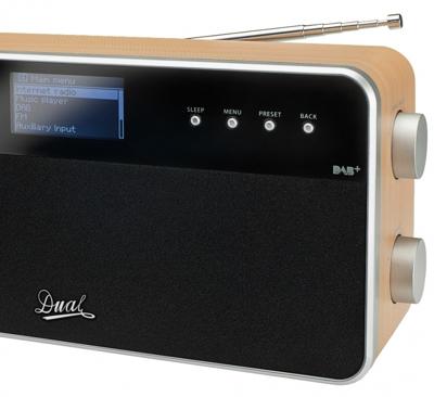 Dual IR 6S Tafelradio met internetradio DAB+, FM AUX, Internetradio Spotify Hout, Zwart Dual IR 6S Tafelradio met internetradio DAB+, FM AUX, Internetradio Spotify Hout, Zwart