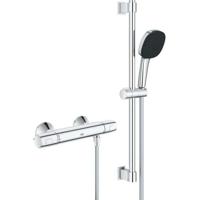 Grohe QuickFix Precision Trend thermostatische douchecombinatie chroom - thumbnail