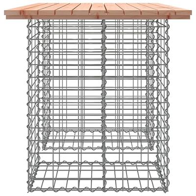 Tuinbank Schanskorfontwerp 100x70x72 cm massief grenenhout