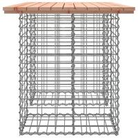 Tuinbank Schanskorfontwerp 100x70x72 cm massief grenenhout - thumbnail