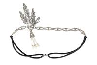 Hoofdband charleston strass - thumbnail