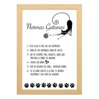 Schilderij Wit Katten 35 x 25 cm 32 x 25 cm - thumbnail