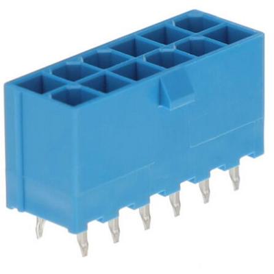 Molex 1724479612 Male header, inbouw (standaard) Inhoud: 1 stuk(s) Tray