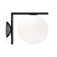 Flos IC C/W1 Wandlamp - Zwart - thumbnail