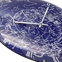 NeXtime ne-3165 wandklok dia. 35 cm, bol glas, &apos;milky way dome&apos; - thumbnail