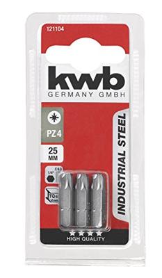 Schroefbit 25mm pz 4 3st KWB - Kwb Schroefbit 25mm pz 4 3st KWB - Kwb