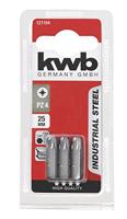 Schroefbit 25mm pz 4 3st KWB - Kwb - thumbnail
