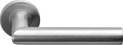 Formani Basics LB2L-22 EN1906/3 deurkruk geveerd op rozet - mat RVS