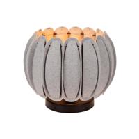 Lucide SPENCER - Tafellamp - Ø 30 cm - 1xE27 - Grijs - thumbnail