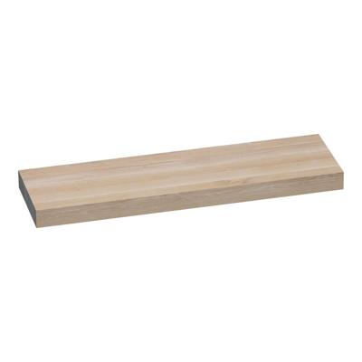 Brauer Creek Topblad Vrijhangend - 160 cm - Lamellen - Eiken Wit