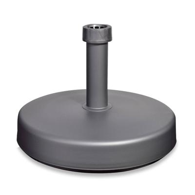 Parasolvoet 25kg rond vulbaar antraciet