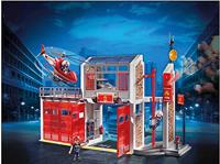 Playmobil® City Action 9462 grote brandweerkazerne met helikopter - thumbnail
