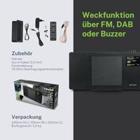 Muse M-65DBT - Microsysteem met DAB+, CD, USB en bluetooth, zwart - thumbnail