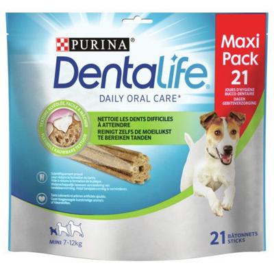 Purina DentaLife Daily Oral Care Mini hondensnacks (maxipack) 10 x 21 sticks