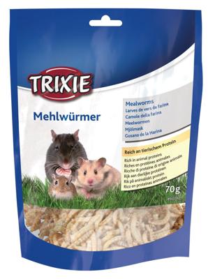 TRIXIE MEELWORMEN GEDROOGD 6X70 GR