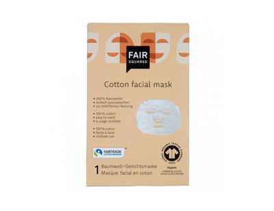Fair Squared Katoenen gezichtsmasker (doekmasker) Fair Squared Katoenen gezichtsmasker (doekmasker)