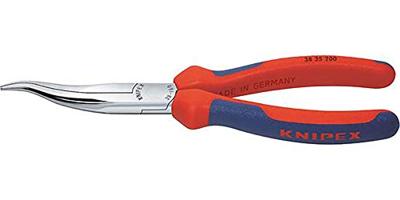 Knipex 38 35 200 Platte rondbektang Elektronica en fijnmechanica Recht Vanadium elektrostaal 200 mm