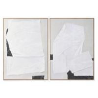 Schilderij Home ESPRIT Hout Canvas 103 x 4,3 x 143 cm 102,6 x 4,3 x 142,6 cm - thumbnail