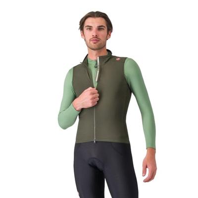 Castelli Espresso vest mouwloos deep green heren XXXL