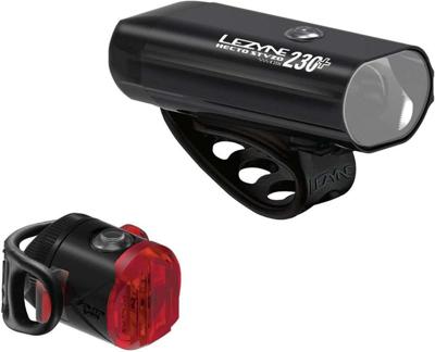 Lezyne hecto 230+ / femto usb c lighting set