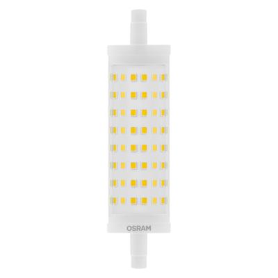OSRAM HOMELIGHTING 4058075432550 LED-lamp Energielabel E (A - G) R7s Ballon 15 W = 125 W Warmwit (Ø x h) 29 mm x 118 mm Dimbaar 1 stuk(s)