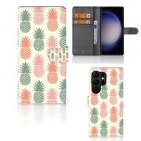 Samsung Galaxy S23 Ultra | Book Cover | Ananas - thumbnail