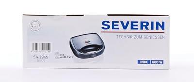 Severin SA2969 Tosti apparaat Zwart - thumbnail