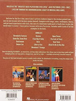 Hal Leonard - Ray Peterson - Jaco Pastorius Bass Method