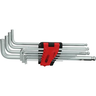 KS Tools 151.4940 Inbus Haakse schroevendraaierset 1.5 mm, 2 mm, 2.5 mm, 3 mm, 4 mm, 5 mm, 6 mm, 7 mm, 8 mm, 10 mm 10-delig KS Tools 151.4940 Inbus Haakse schroevendraaierset 1.5 mm, 2 mm, 2.5 mm, 3 mm, 4 mm, 5 mm, 6 mm, 7 mm, 8 mm, 10 mm 10-delig