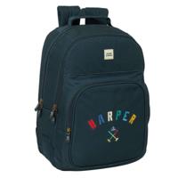 Schoolrugzak Harper & Neyer Marineblauw 32 x 42 x 15 cm - thumbnail