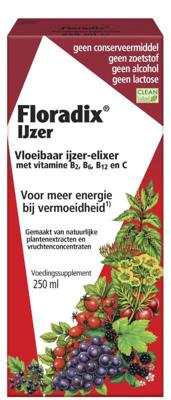 Salus Floradix ijzer elixer 250 Milliliter