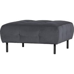 WOOOD Hocker 'Lloyd' Velvet, kleur Cloud
