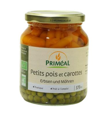 Primeal Doperwten wortelen bio 350 Gram