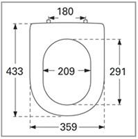 Villeroy & Boch Subway 2.0 closetzitting - quickrelease & softclose - wit 9m68s101 - thumbnail
